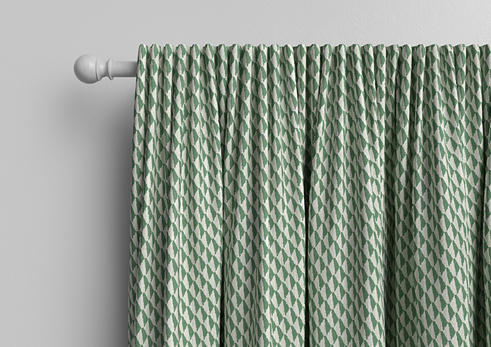 Jaipur, Bottle Green - Made to Measure Curtains - Image 10